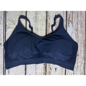 Underoutfit Bra Style 459 Size 2XL Blue Comfort Shaping Hook & Eye